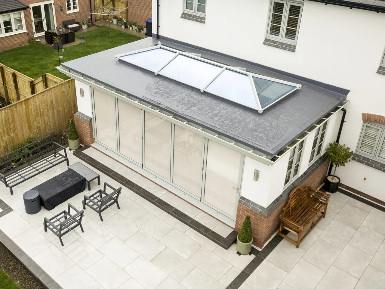 pvcu roof lantern exterior